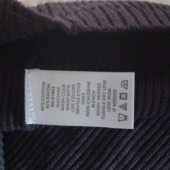 H by Halston Ombre Sweater Dress sz S - Picture 6 of 6